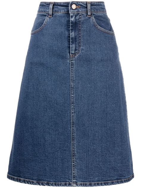 see by chloe jeans skirt.